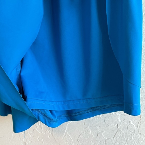 Turquoise Blue Cover-Up Swim Skort/Shorts Sz L - Picture 3 of 8